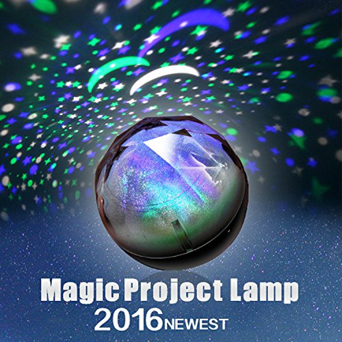 3-LED Star Projector Night Lamp Color Changing & Decorative Mood Lamp for Kids & Adults.