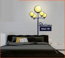 Dream Street Light and Wall Sticker