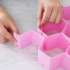 8 Pieces Honeycomb Drawer Organizer Dividers for Multiple-Stuffs