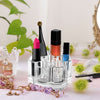 Clear Acrylic 7-Slot Lipstick and Makeup Brush Organizer Holder Stand