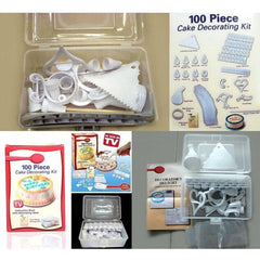 100 pcs Cake Decorating Kit – Complete Set for Professional & Home Bakers.