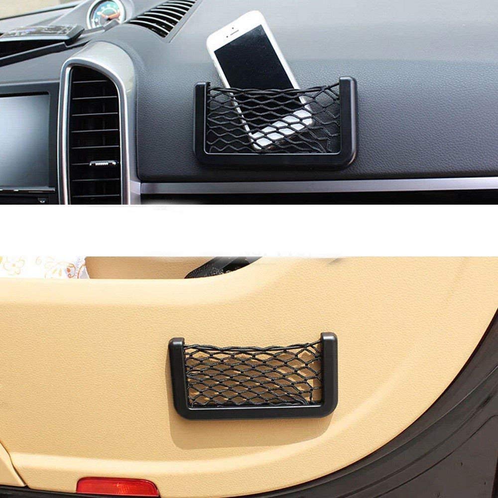 Car Mesh Net Pocket Organizer Storage Holder Bag