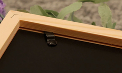 Wall Clock With Unique Photo Frame &amp; Wall Sticker