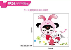 DIY Sticker Clock Funny Sticker Wall Clock Design For Home.
