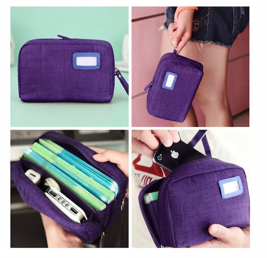 Foldable Waterproof Travel Pouch Storage Bag for Luggage Organization