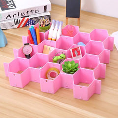 8 Pieces Honeycomb Drawer Organizer Dividers for Multiple-Stuffs