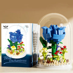 Building Block Flower Set – Kids Toy Puzzle & Decorative Gift