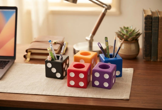 Anya Creative Dice Shaped Multiple Holder Stand Set of 2
