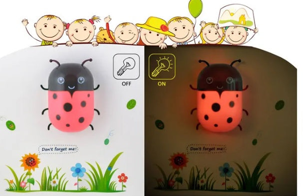 Night Elves Cute Cartoon Animal Plug In Night Light Lamp