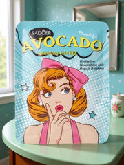 Sadoer Avocado Moisturizing Facial Mask Hydrating And Nourishing Skin Repair