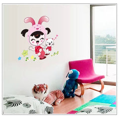 DIY Sticker Clock Funny Sticker Wall Clock Design For Home.