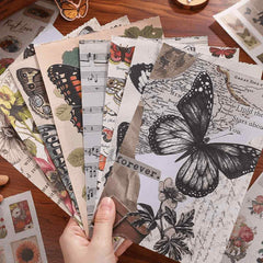Butterfly Scrapbook Stickers – Colorful Designs for Crafts & Journaling