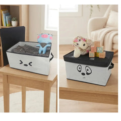 Cute Cartoon Animal Foldable Storage Box For Clothes And Toys