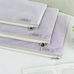 Ardium Travel Pouches Set of 3 Multipurpose Mesh Travel Storage Organizer Set.