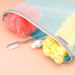 Ardium Travel Pouches Set of 3 Multipurpose Mesh Travel Storage Organizer Set.