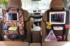 Car Back Seat Multi-Pocket Storage Back Seat Organizer Holder Convenient Waterproof Travel Bag Stowing Tidying Car Accessories