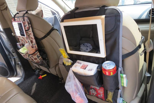 Car Back Seat Multi-Pocket Storage Back Seat Organizer Holder Convenient Waterproof Travel Bag Stowing Tidying Car Accessories