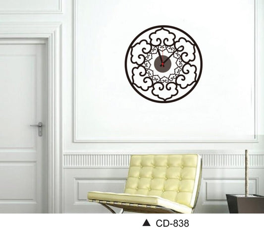 Fancy Wall Clocks Modern Design Clock Wall Sticker For Home.