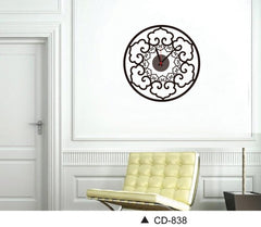 Fancy Wall Clocks Modern Design Clock Wall Sticker For Home.