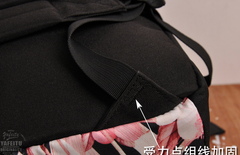 Lightweight School Backpack for Girls Heart Print Water-Repellent & Durable Travel Bag For Girls.
