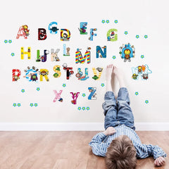 Marvel Superhero Alphabet Letters Removable Wall Sticker Decal Home Decor