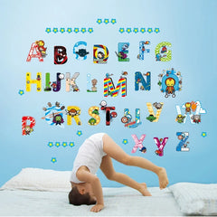 Marvel Superhero Alphabet Letters Removable Wall Sticker Decal Home Decor