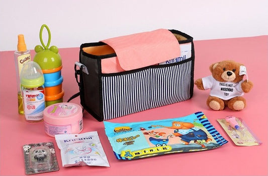 Baby Stroller Bag  Organizer High Capacity Baby Nappy Bag Maternity Bag for Baby Care for Mommy