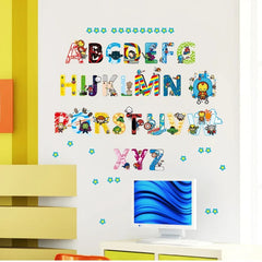 Marvel Superhero Alphabet Letters Removable Wall Sticker Decal Home Decor