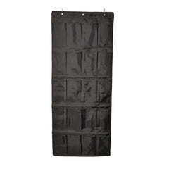 20 Pocket Hanging Shoe Storage Organizer Space-Saving Hanging Organizer With Hooks.