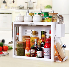 Kitchen Rack-Maximize Your Kitchen with This Plastic Kitchen Rack