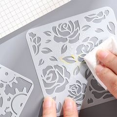 Children’s Handwriting & Graffiti Stencil – DIY Art Templates