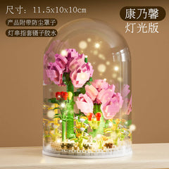 Mini Building Block Flower Set – Kids Toy Puzzle & Decorative Gift