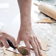 IKEA Stainless Steel Pizza Cutter  Durable, Sharp, and Easy to Use for Effortless Slicing.