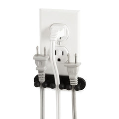 Set of 2 Outlet Plug Holders Multipurpose Plug Holders It Can Easily Install on Tiles & Tables.