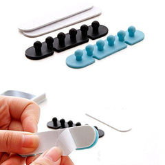 Set of 2 Outlet Plug Holders Multipurpose Plug Holders It Can Easily Install on Tiles & Tables.