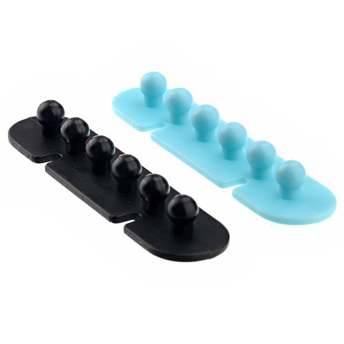 Set of 2 Outlet Plug Holders Multipurpose Plug Holders It Can Easily Install on Tiles & Tables.