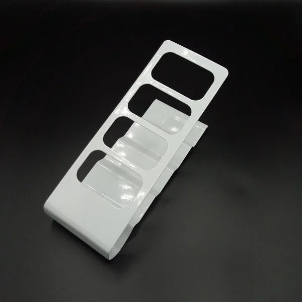Remote Holder 4-Grid Desktop Organizer Holder for TV & AC Remotes, Space-Saving Rack.