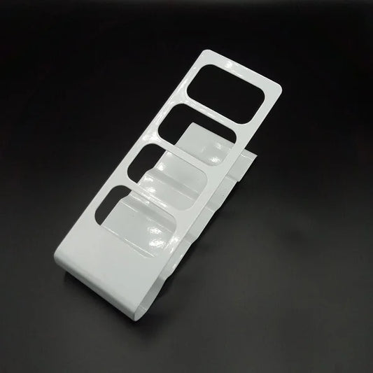 Remote Holder 4-Grid Desktop Organizer Holder for TV & AC Remotes, Space-Saving Rack.