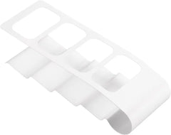 Remote Holder 4-Grid Desktop Organizer Holder for TV & AC Remotes, Space-Saving Rack.
