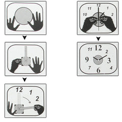 3d DIY Wall Clocks Cat Theme Unique Design Wall Clock For Wall.