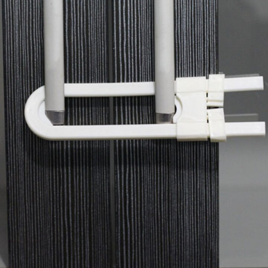 Set of 2 U-Shape Child Safety Locks Secure Cabinets, Drawers & Doors Locks.