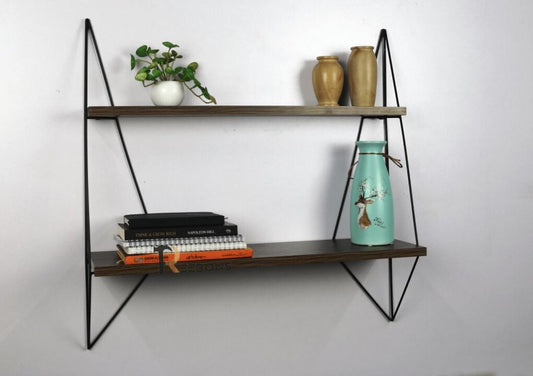 Wooden Wall Rack Graceful Design Book Rack For Placing Books.