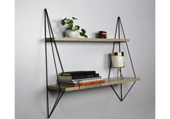 Wooden Wall Rack Graceful Design Book Rack For Placing Books.