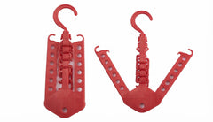 Foldable 9-Hole Space Saving Magic Clothes Hanger for Wardrobe Organization