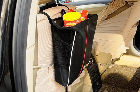 Car Seat Back Organizer Backrest Storage Bags, BackSeat Storage Bag with Clear Screen Tablet Holder