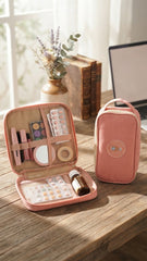 Multi-Purpose Cosmetic Pouch and Travel Storage Organizer Bag