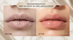 Sadoer Flower Crystal Colour Change Lipstick Warm Delicate Lips Balm