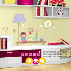 Kid Room Clock Graceful Design Wall Clock For Kids Room Decor.