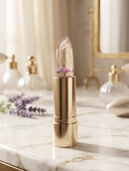 Sadoer Flower Crystal Colour Change Lipstick Warm Delicate Lips Balm