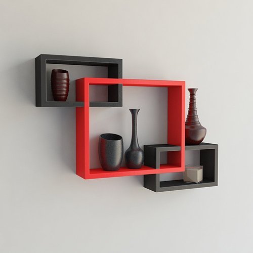 Inter Lock Wall Decoration Shelves set of 3